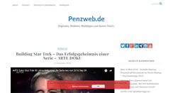 Desktop Screenshot of penzweb.de