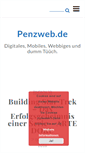 Mobile Screenshot of penzweb.de