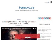 Tablet Screenshot of penzweb.de